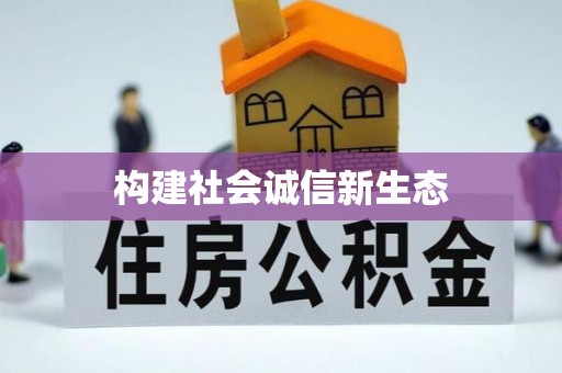 庆元构建社会诚信新生态