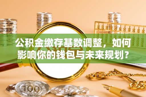 庆元公积金缴存基数调整，如何影响你的钱包与未来规划？