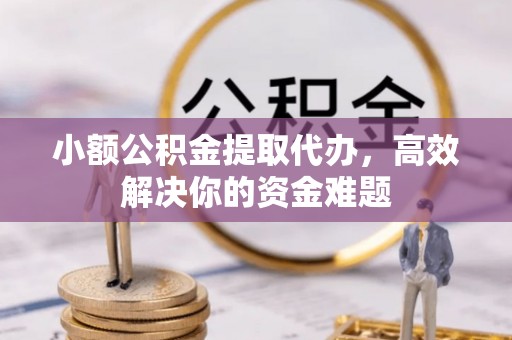 庆元小额公积金提取代办，高效解决你的资金难题