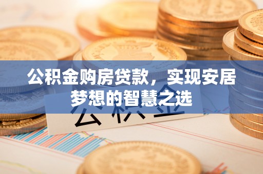庆元公积金购房贷款，实现安居梦想的智慧之选