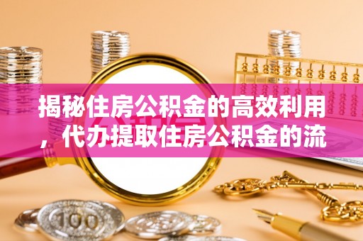 庆元揭秘住房公积金的高效利用，代办提取住房公积金的流程与技巧